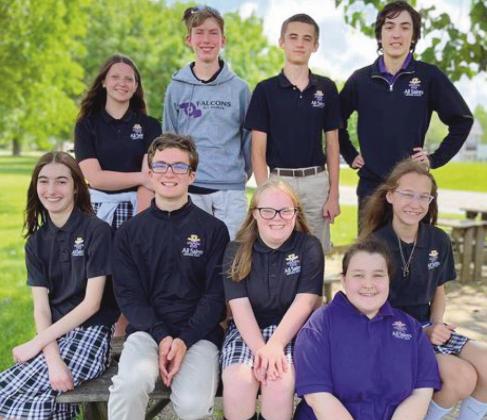 All Saints school celebrates eighth grade class graduation